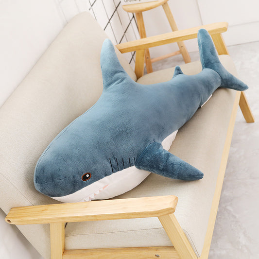 New Cute Giant Cartoon Shark Cuddle Pillow - Aixini Toys