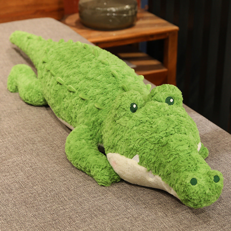 Soft Funny Good Luck Crocodile Plush Toys-Aixini Toys