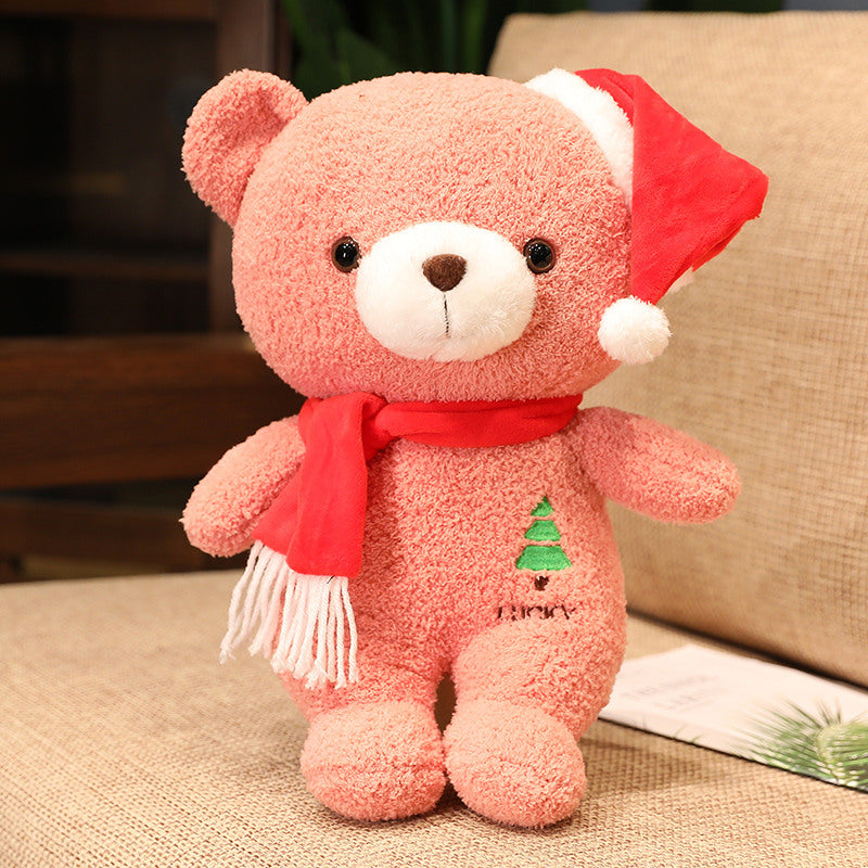 Cute and Soft Lucky Christmas Teddy Bears Plush Toys - Aixini Toys