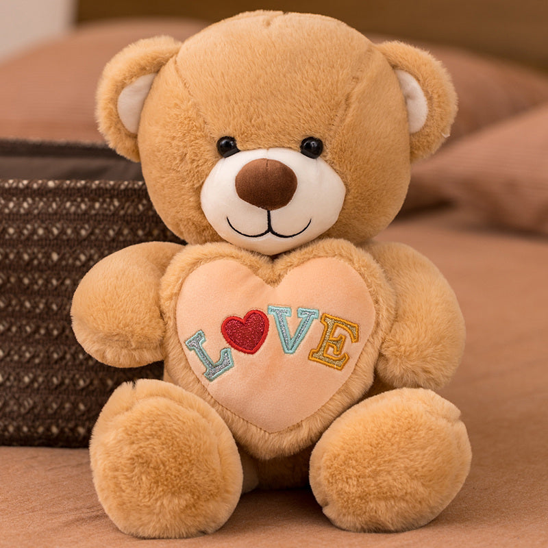 Cute Chubby Love Teddy Bears Doll Valentine’s Day Plush - Aixini Toys