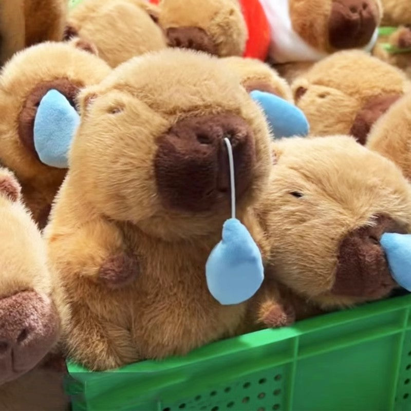 Capybara Doll Snotty Nose Capybara Doll Capybara Plush Toy Doll Pendant Birthday Gift