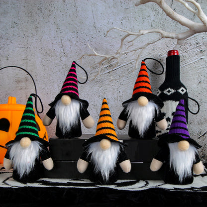 Aixini Halloween Gnomes Plush Elf Decoration, Dolls for Halloween Table Ornament