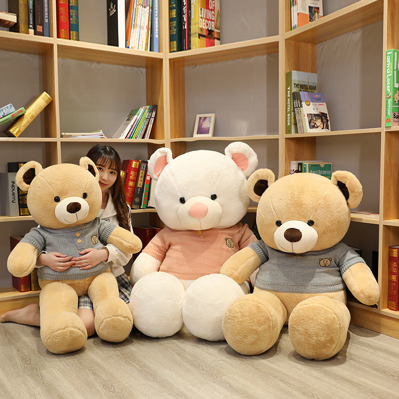 New Giant Soft and Cute Sweater Teddy Bear - Aixini Toys