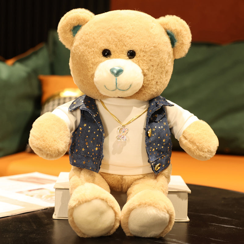 Aixini Jacket Teddy Bear Plush with light strip
