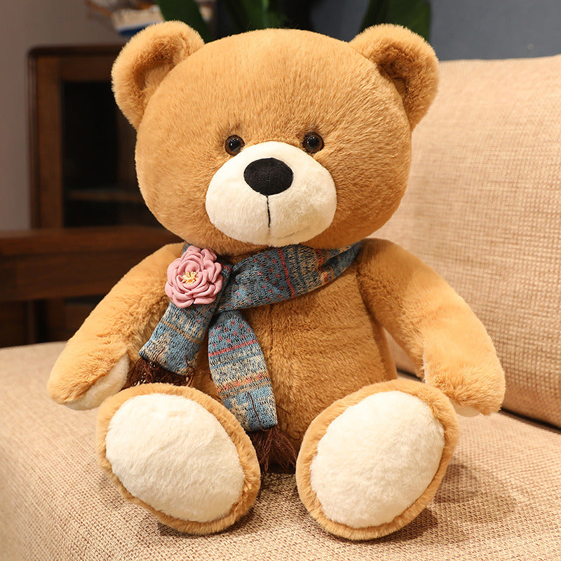 Aixini Giant Flower Scarf Teddy Bear