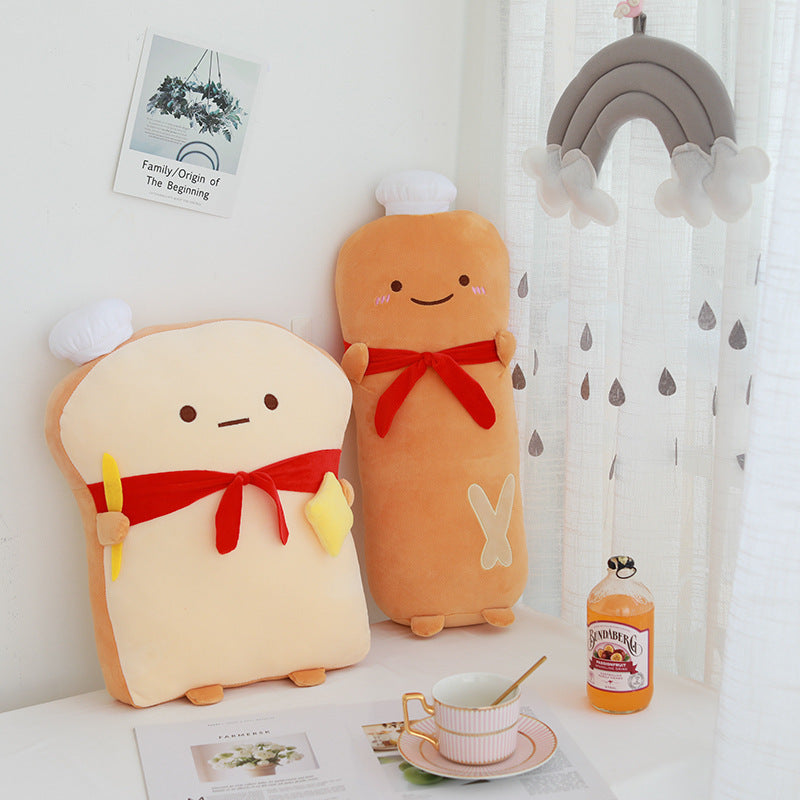 50 CM / 20 inch Baguette - Creative Toast Plush Toy Chef Bread Doll Long Pillow Sofa Seat Back Girls Rag Doll