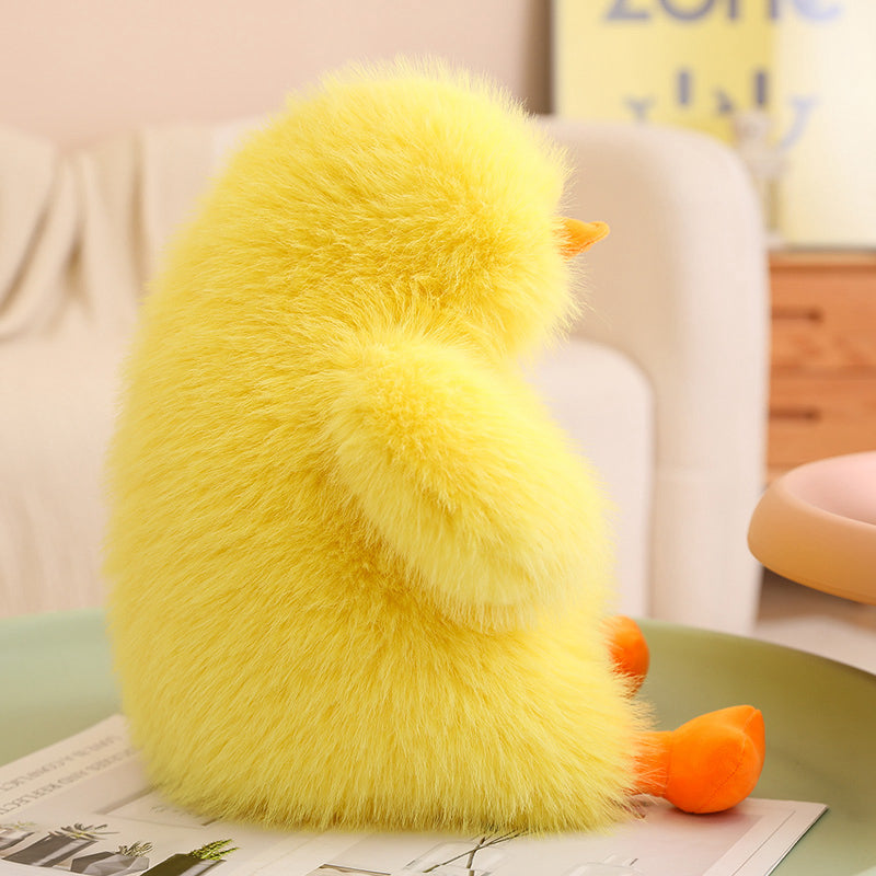 Big Size Funny and Soft Stuffed Animals Yellow Duck Doll - Aixini Toys