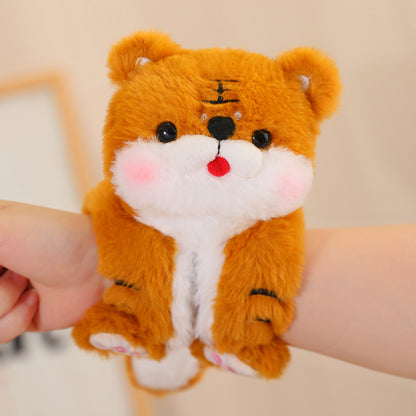 Aixini Kawaii Capybara Slap Snap Wrap Wristband Bracelet Animal Plush