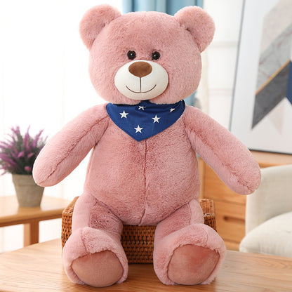 Cute and Soft Star Scarf Christmas Teddy Bears Plush Toys Gift For Kids - Aixini Toys