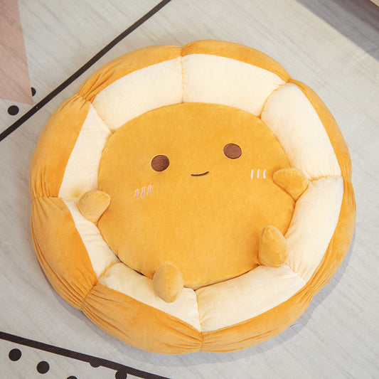 New cartoon tatami cushion futon Japanese style cute lazy sitting post bay window bedroom home butt round cushion