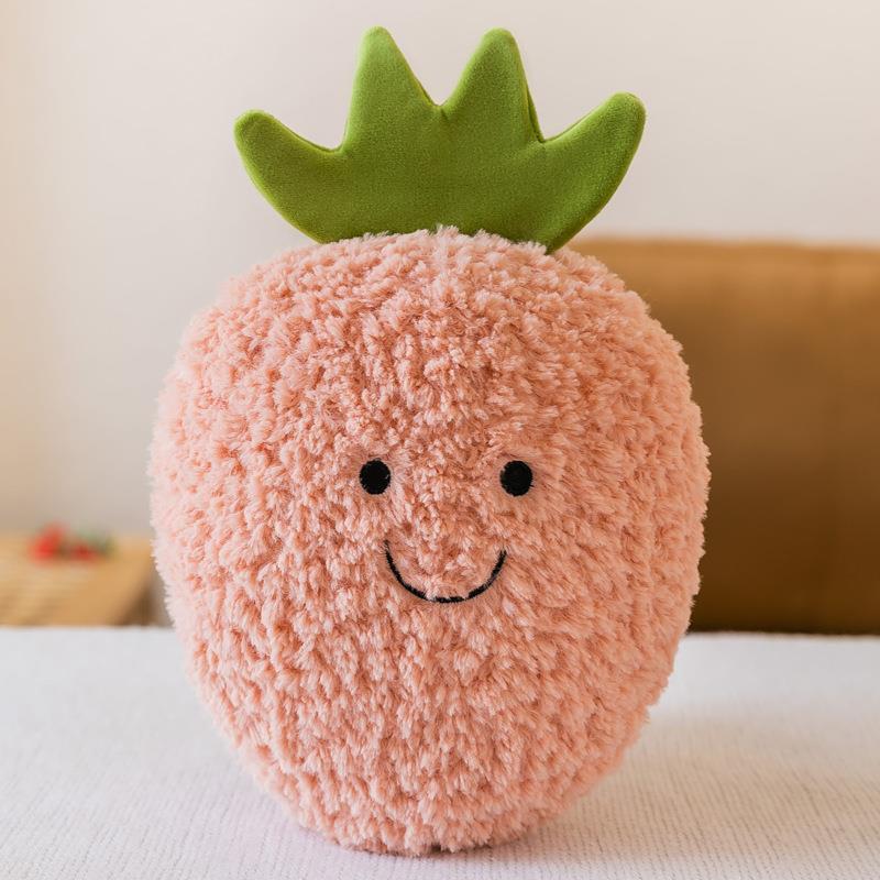 20 CM / 8 inch New fruit series plush toys pineapple strawberry watermelon doll