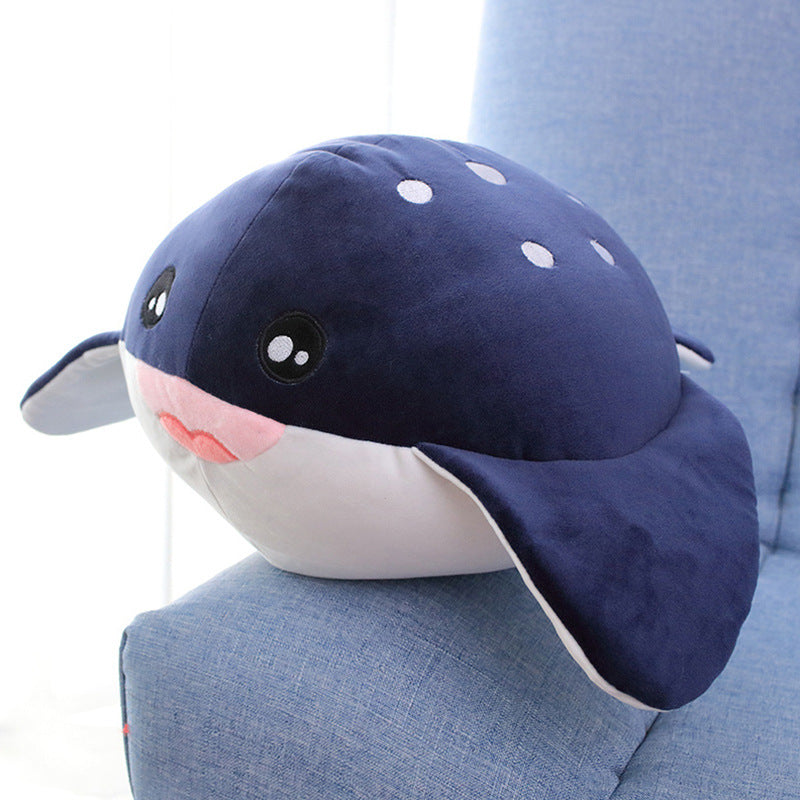 Ocean animal narwhal shark plush toy doll pillow pillow for sleeping as a gift for friends