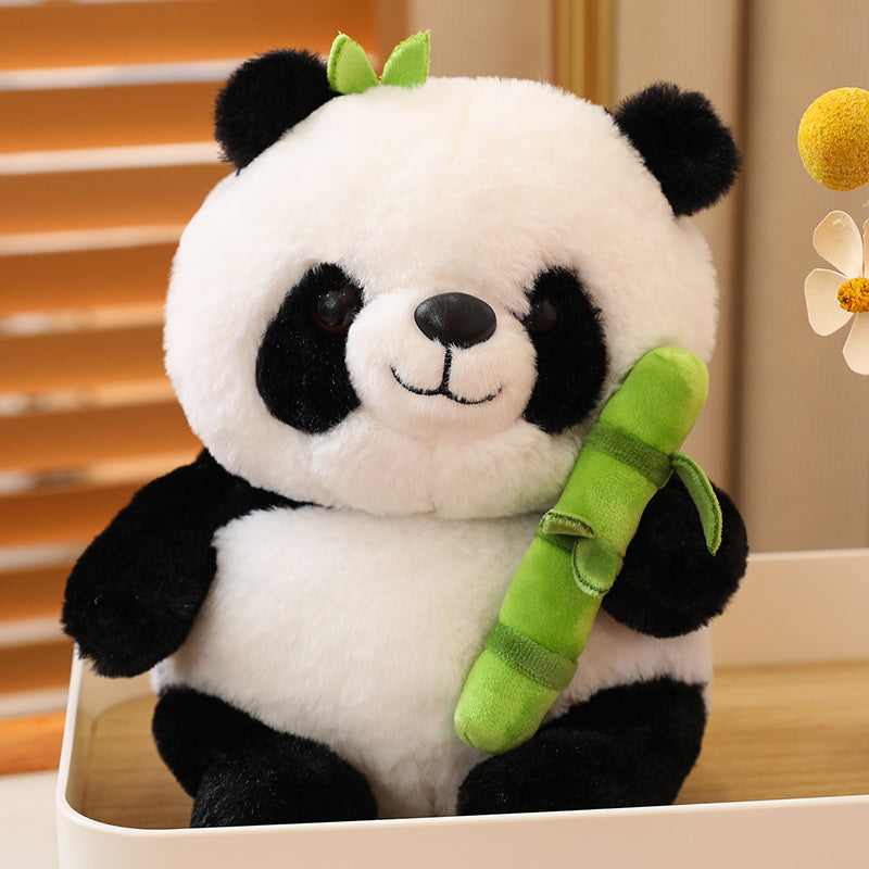 Aixini Newest Cute Stuffed Bamboo tube panda 12inch