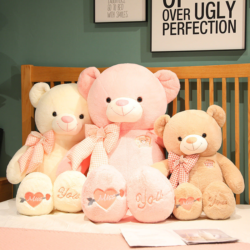 Giant Cute and Comfort Christmas Teddy Bears Perfect Gift For Girls - Aixini Toys