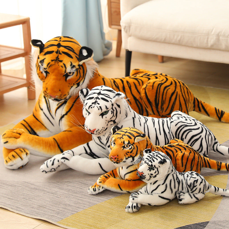 Aixini Big Tiger Plush Toys Cute Simulation Tiger Doll Pillow