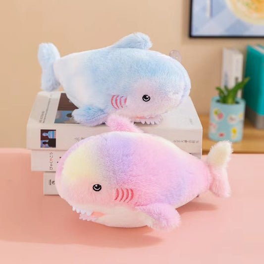 20 CM / 8 inch Colorful Shark - Doll Plush Toy