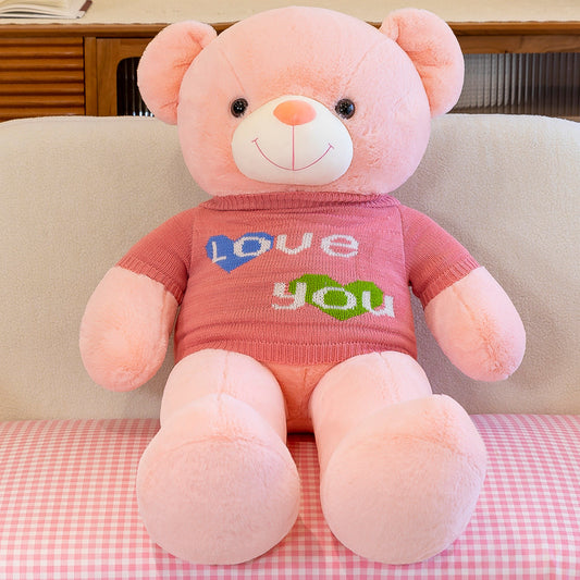Love You Pink New Cute Teddy Bear Plush Toy Large Hug Bear Doll Girls Valentine's Day Gift