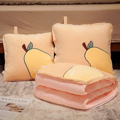 45 CM / 18 inch Multifunctional quilt pillow two-in-one air conditioner quilt office nap pillow folding thickened car summer cooling quilt