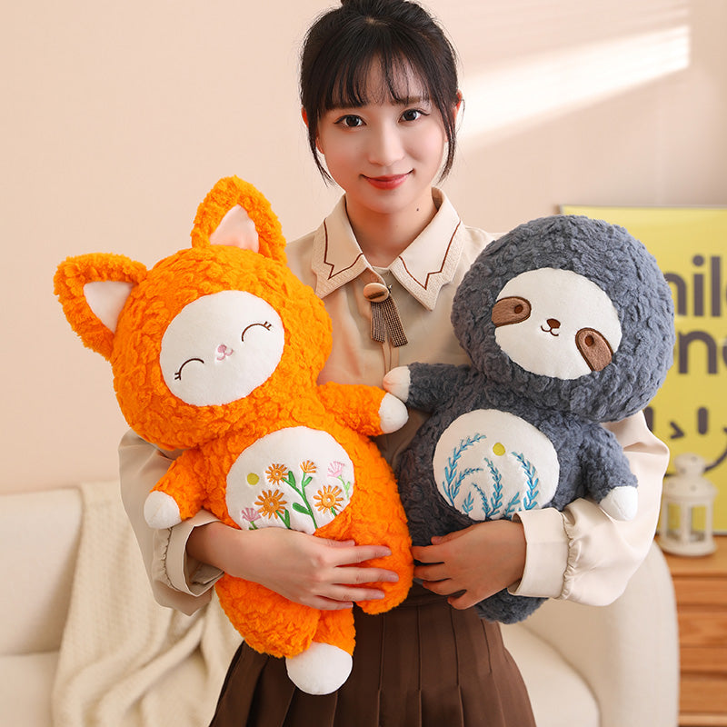 16'' Cute and Funny Stuffed Animals Flower Pillows- Aixini Toys