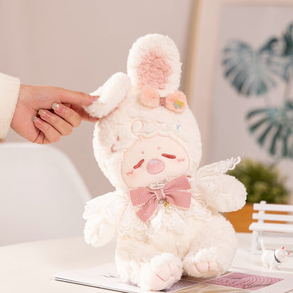 9.8" Soft Bow Tie Rabbit  Plush Toys Doll-Aixini Toys