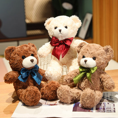 13'' Teddy Bears With Bow Tie for Valentine's Day Plush Gift-Aixini  Toys