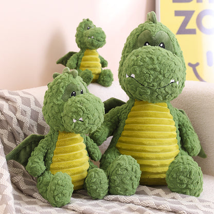 「Debut Sale」Cute And Soft Green Dinosaur Plush Toys- Aixini Toys