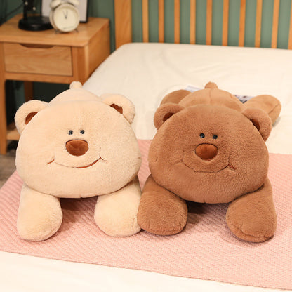 New Soft Huggable Barley Plush Bear Pillow- Aixini Toys
