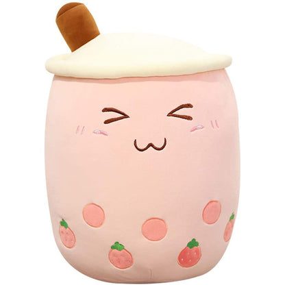 Aixini Cute Boba Plush Stuffed Bubble Tea Milk Boba Tea Cup Pillow
