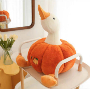 20 CM / 8 inch Pumpkin Duck - Doll Plush Toy