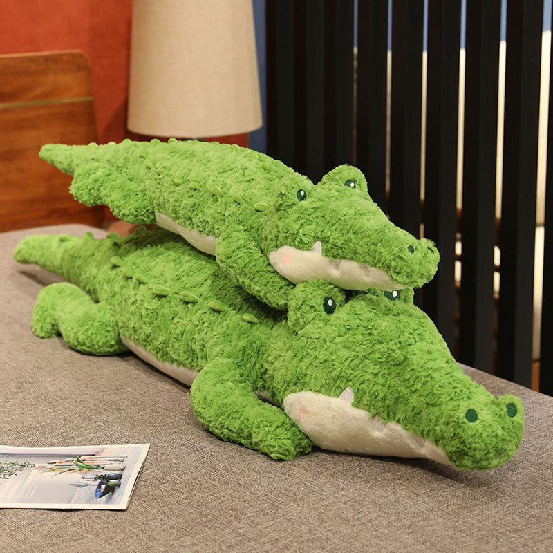 Soft Funny Good Luck Crocodile Plush Toys-Aixini Toys