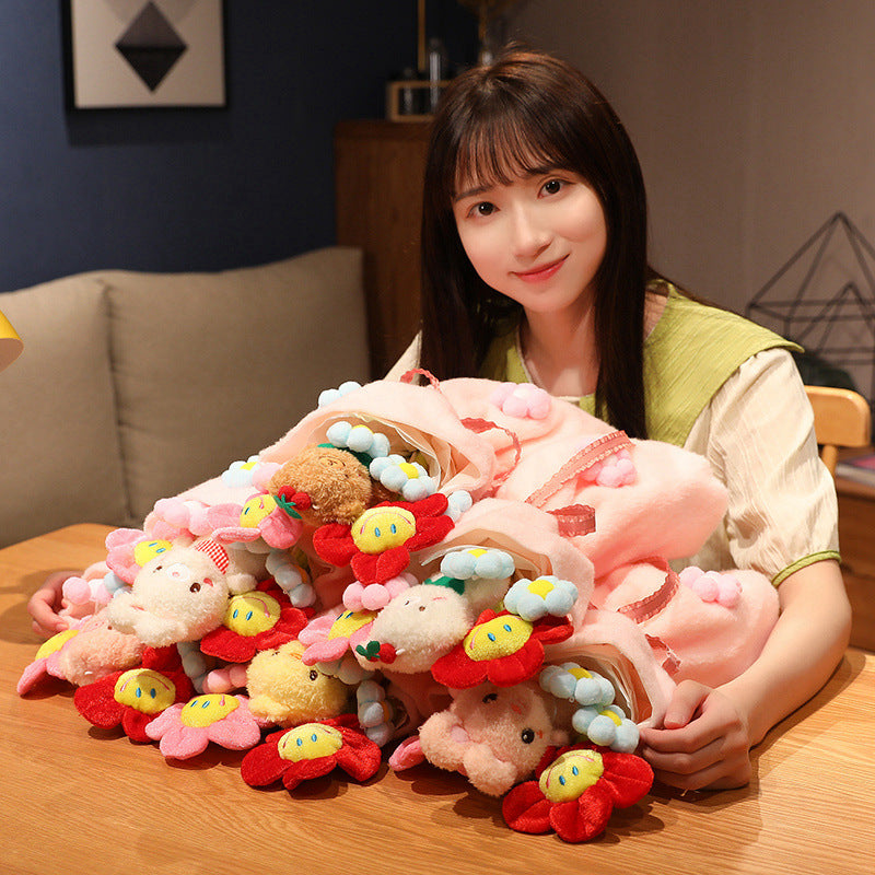 Soft Cute Plush toy bouquet Valentine's Day Gifts-Aixini Toys