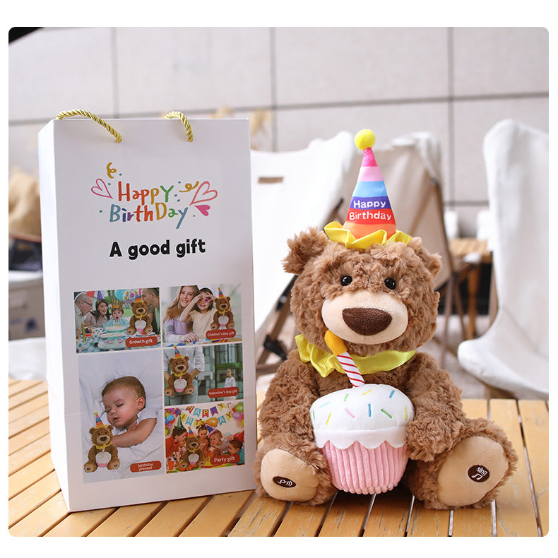 Cute Singing and Talking Birthday Teddy Bears Gifts - Aixini Toys