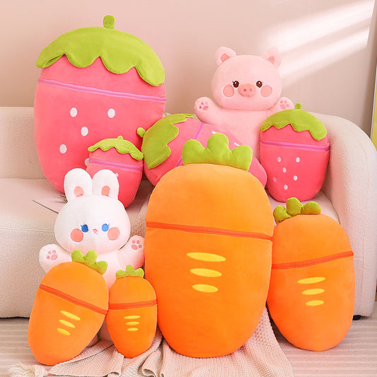 Fantastic Fun Soft Transforming Fruit Pillow for Surprise Gift - Aixini Toys