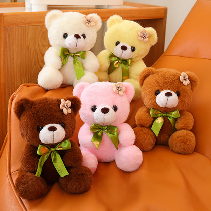 7.9" Aixini Flower Christmas Teddy Bears Gift for Birthday Wedding Party