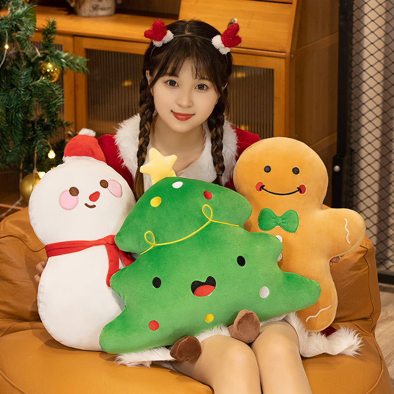 Aixini 2024 Soft Christmas Plush Toys Pillow 40cm