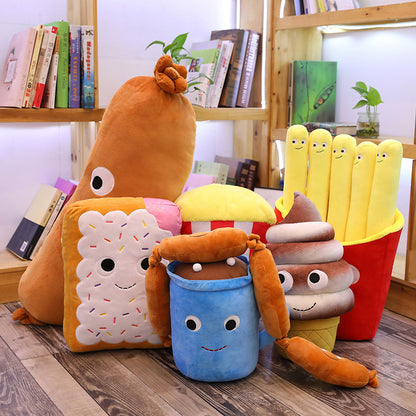 50 CM / 20 inch French fries plush pillow