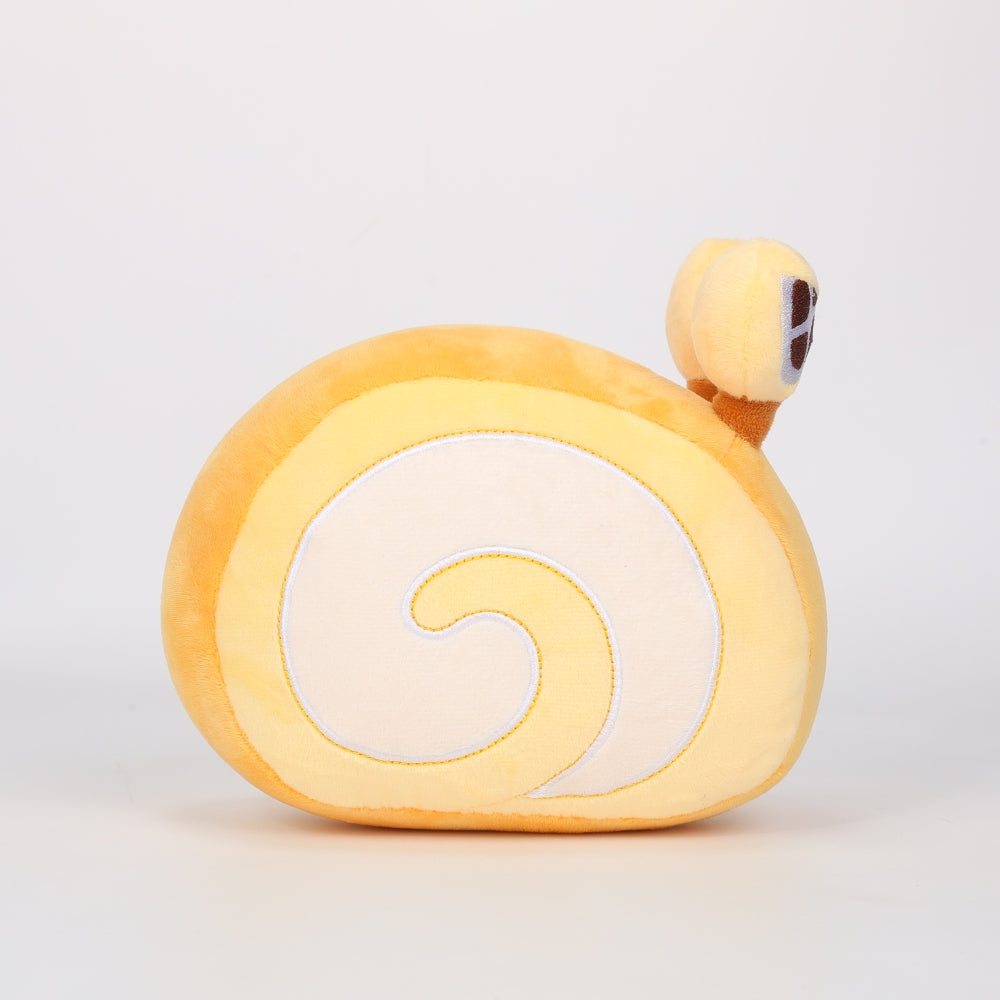 「Debut Sale」Whimsical Orange Snail Swiss Roll Plush Toys（Pre-order）  - Aixini Toys