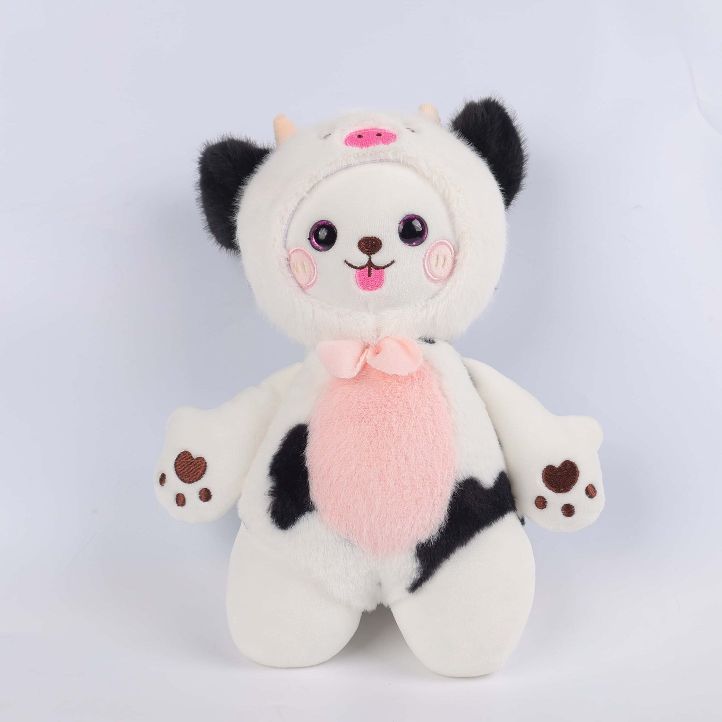 「Debut Sale」28CM / 11 inch Cute Bear Costume Plush Doll （Pre-order） - Aixini Toys