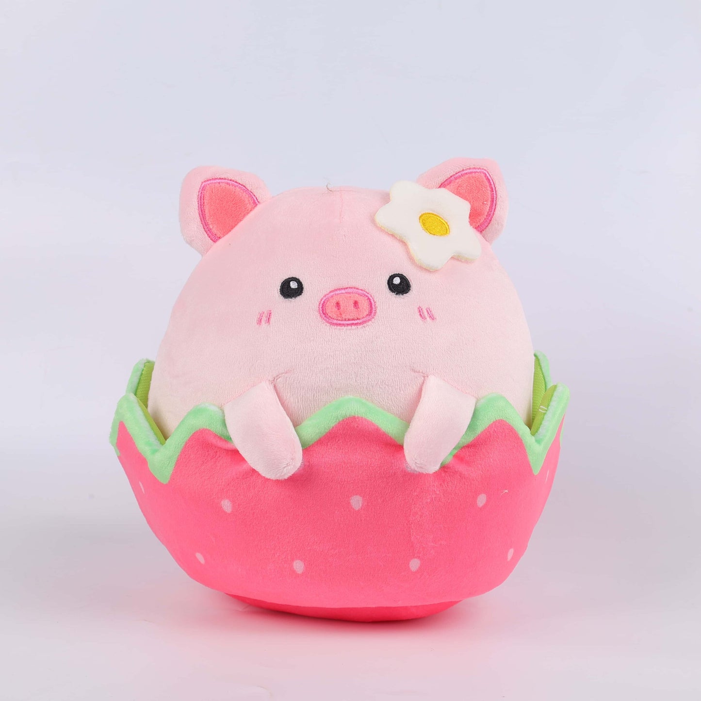 28CM / 11 inch Pink Egg Pig Plush Toy