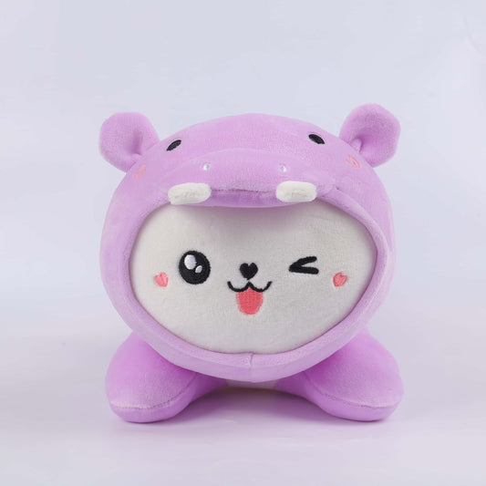 「Debut Sale」Cute Purple Seal Plush Doll（Pre-order） - Aixini Toys