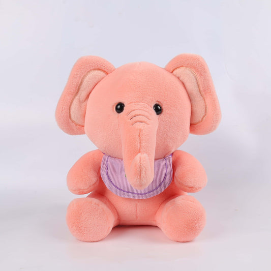 25CM / 10 inch Long nose pink elephant plush toy