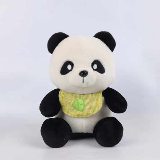 White panda plush doll