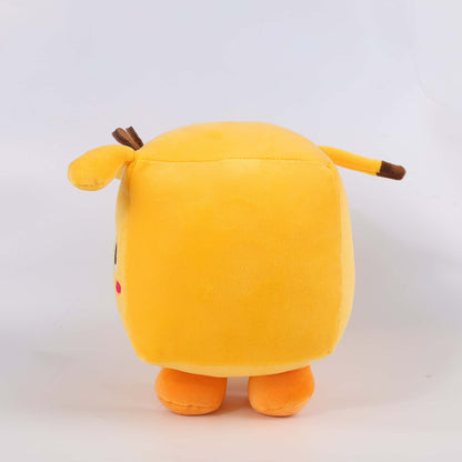 「Debut Sale」Cube Animal Plushie 1 Square Cube Dog Pig Cow Animal Toy  （Pre-order） - Aixini Toys