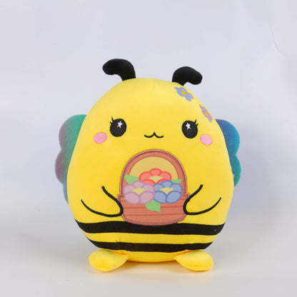 「Debut Sale」20CM / 8 inch Cute Insect & Dog Animal Plushie Flower Bee With Wings And Candy Corgi Dog Toys （Pre-order） - Aixini Toys
