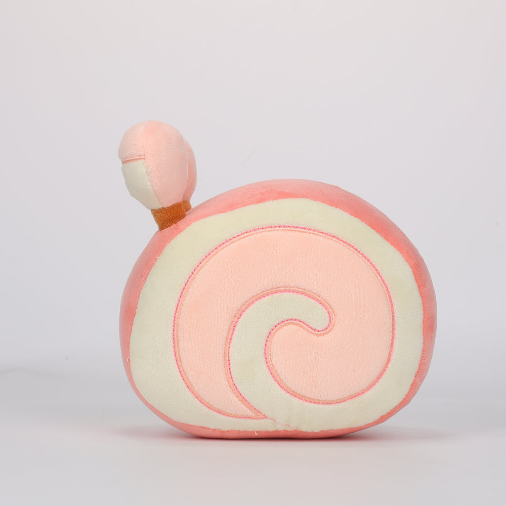 「Debut Sale」Whimsical Snail Strawberry Swiss Roll Plush Toys（Pre-order）  - Aixini Toys
