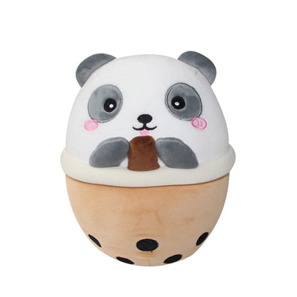 Aixini Boba Plush Bubble Tea Stuffed Animal Pillow Toy