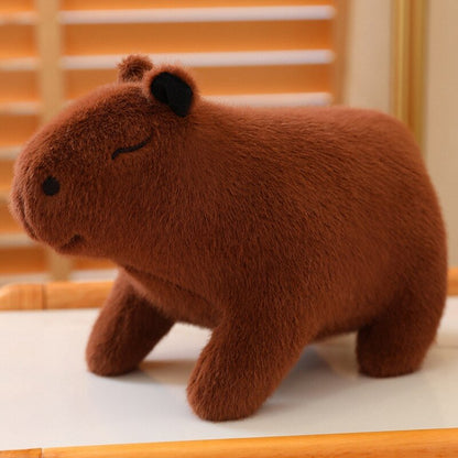 Aixini Cute Fluffy Kawaii Capybara Plushie Stuffed Animal