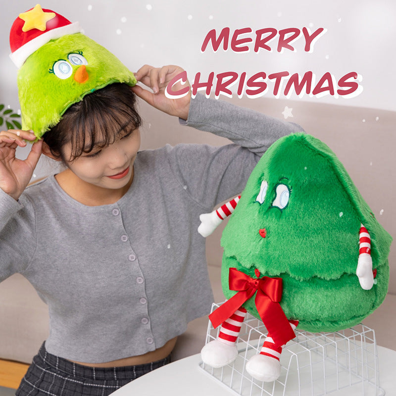Aixini 2023 Christmas Plush Toys Tree & Christmas Hats