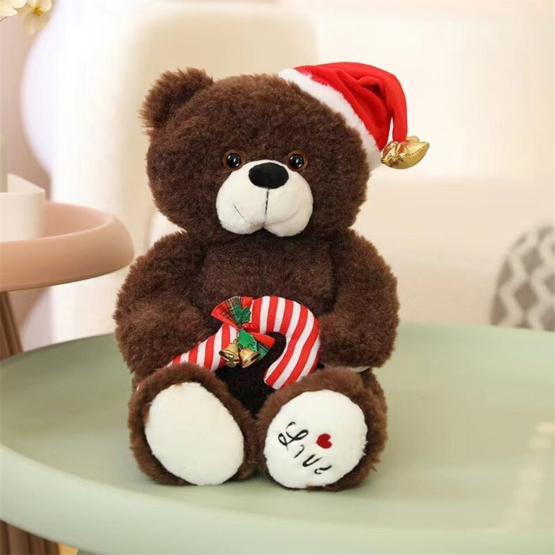 Aixini Cute Christmas Plush Toys Christmas Teddy Bears Doll 40cm