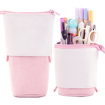 Aixini Telescopic Pencil Bag Pen Holder Stationery Case For Back To School Gifts